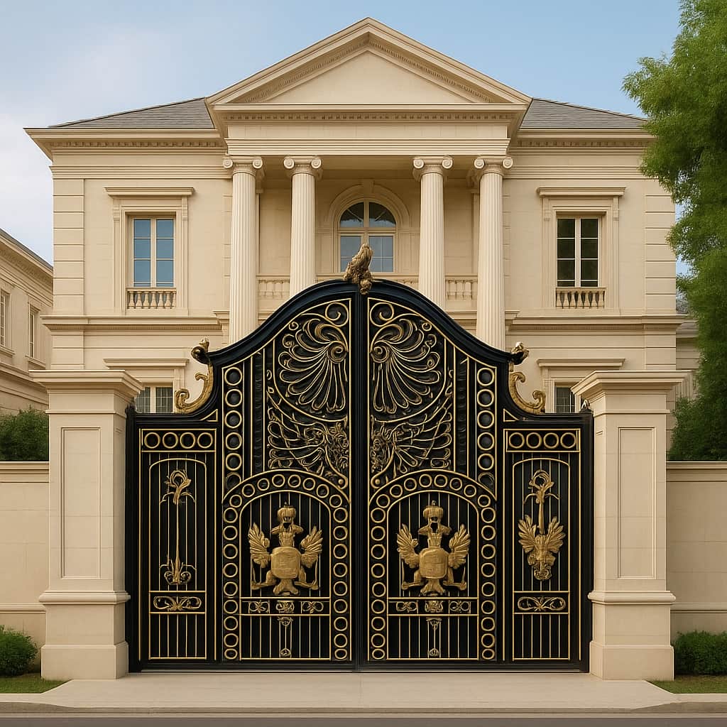قیمت درب حیاط ویلایی مدرن در استان مازندران