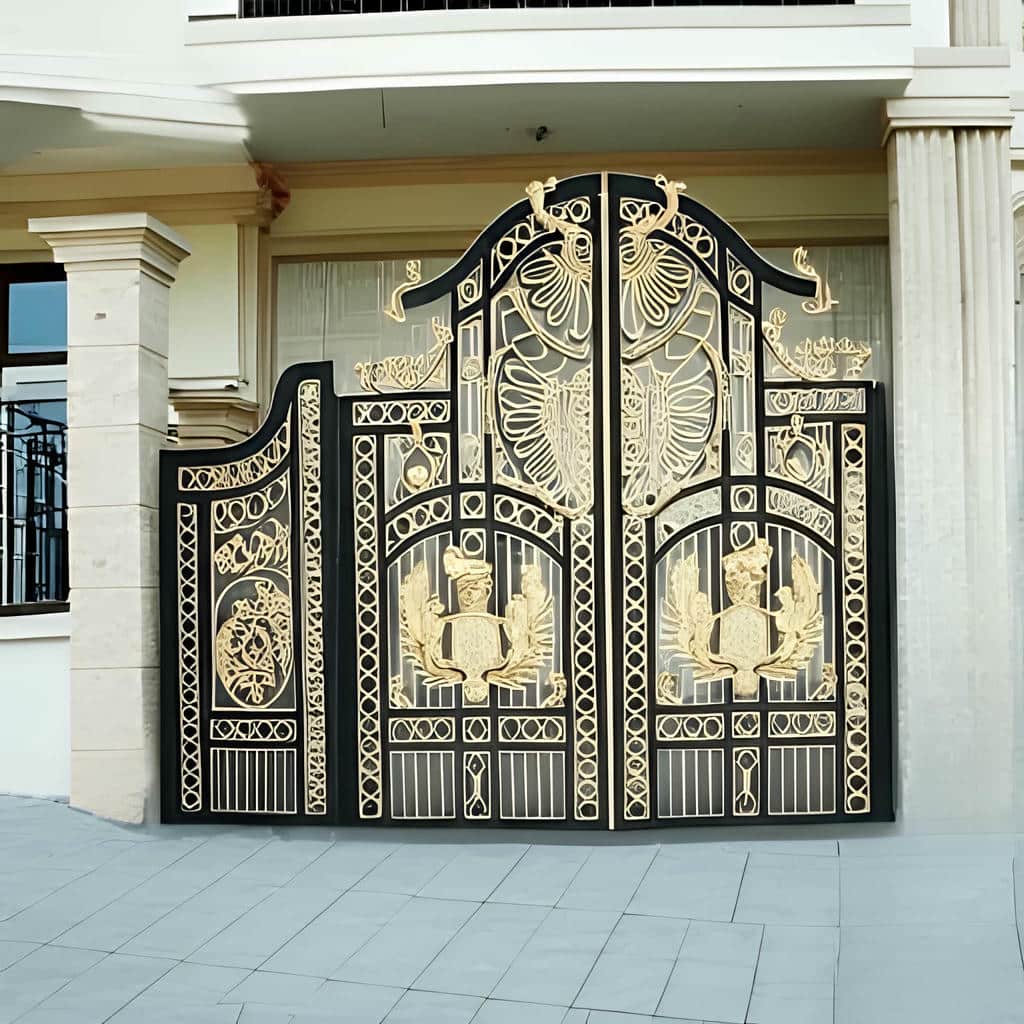 درب حیاط در نسیم شهر