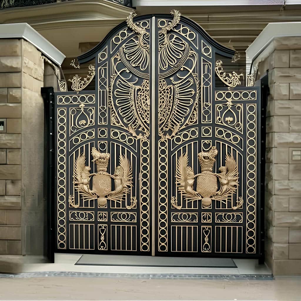 فروش درب حیاط پروفیل سنگین در سبزوار