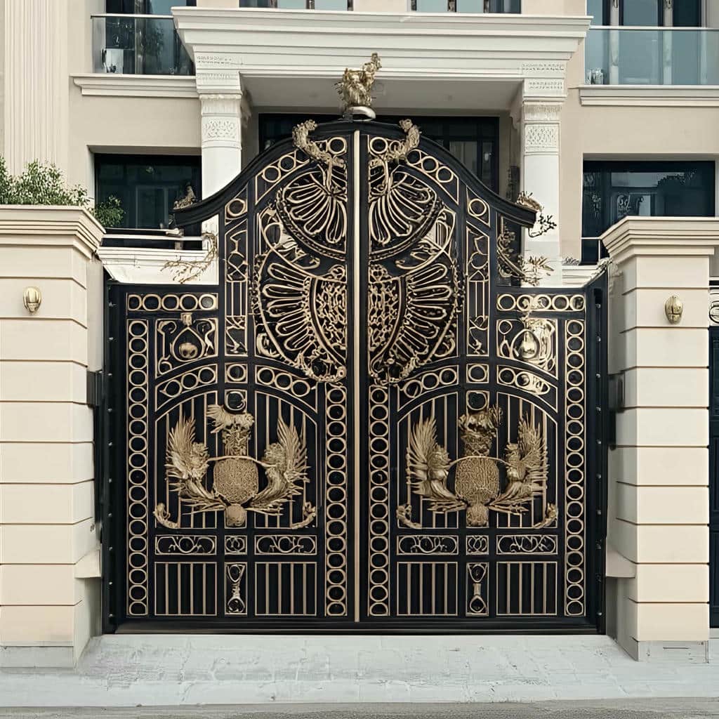 خرید درب حیاط ساده در اندیشه
