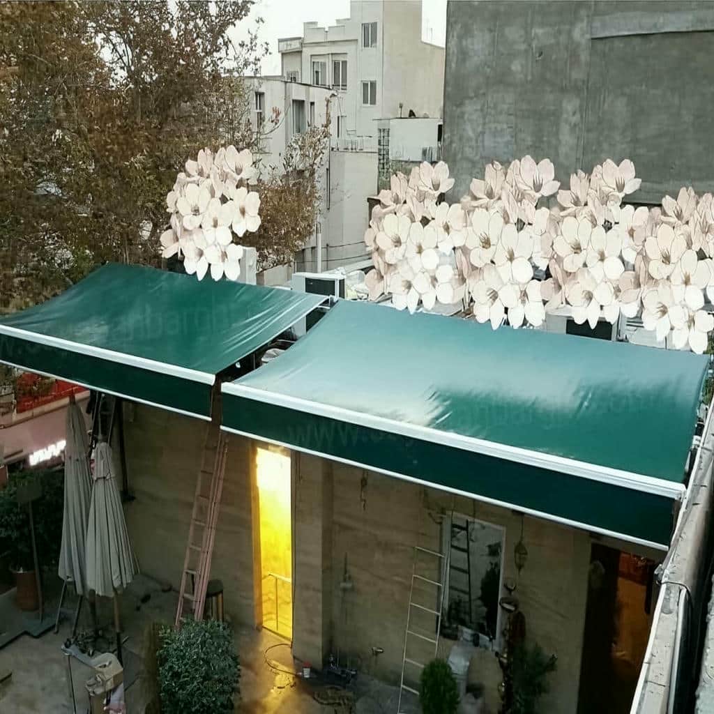 سایبان برقی در محمدشهر