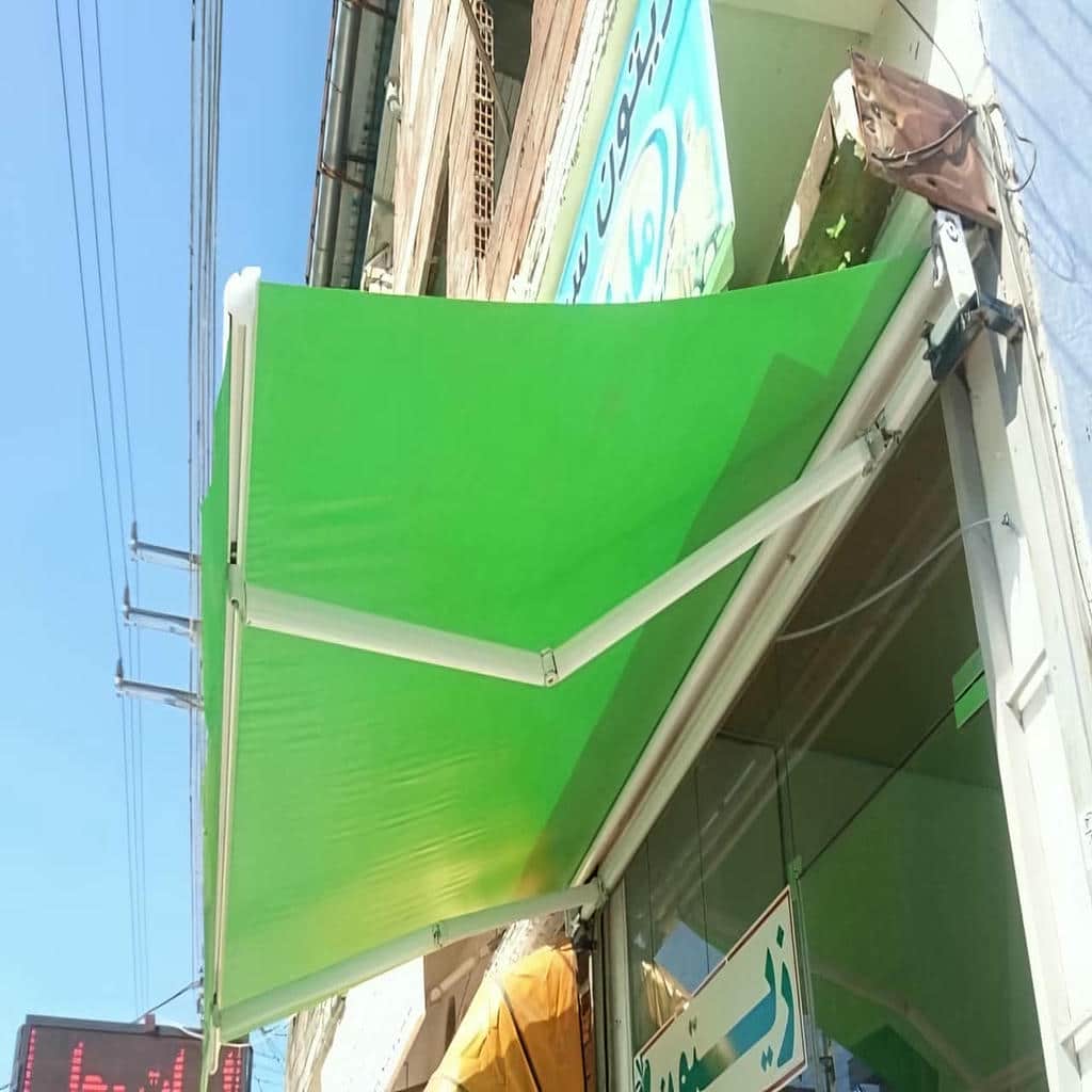 فروش سایبان برقی مغازه در سمنان