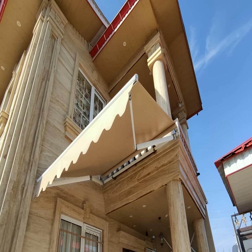 خرید سایبان برقی با پارچه ضدآب در لواسان