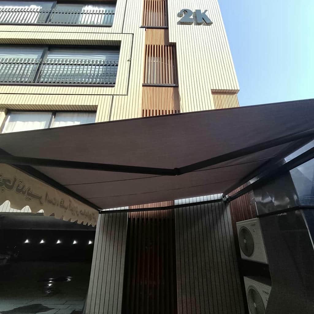 کارخانه سایبان برقی دکوراتیو در آبادان