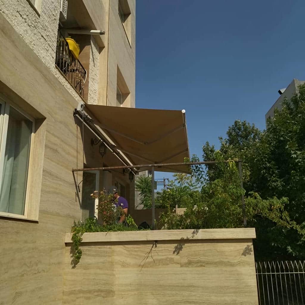 نصب سایبان برقی هماهنگ در لواسان