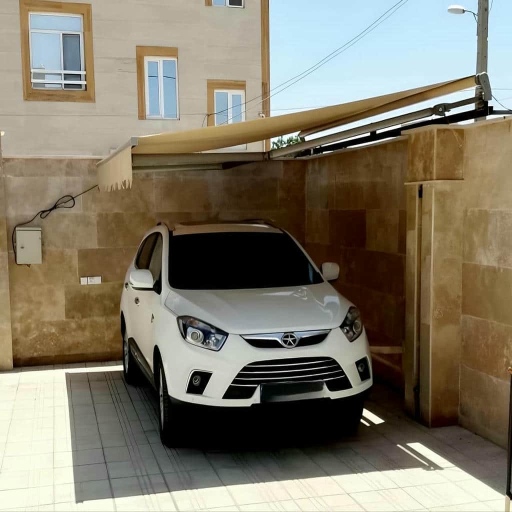سایبان برقی در کردان