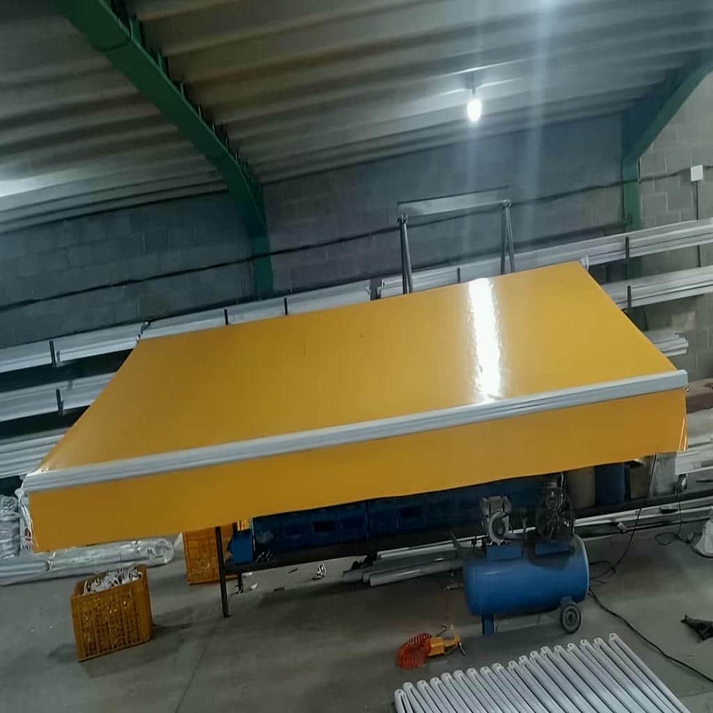 نصب سایبان برقی ایمن در کرج