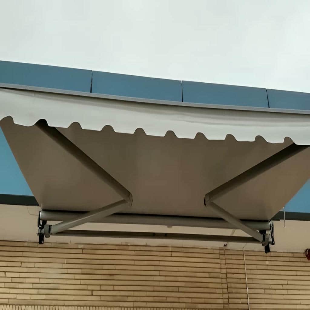 خرید سایبان برقی پارچه ضدآب در بندر دیلم