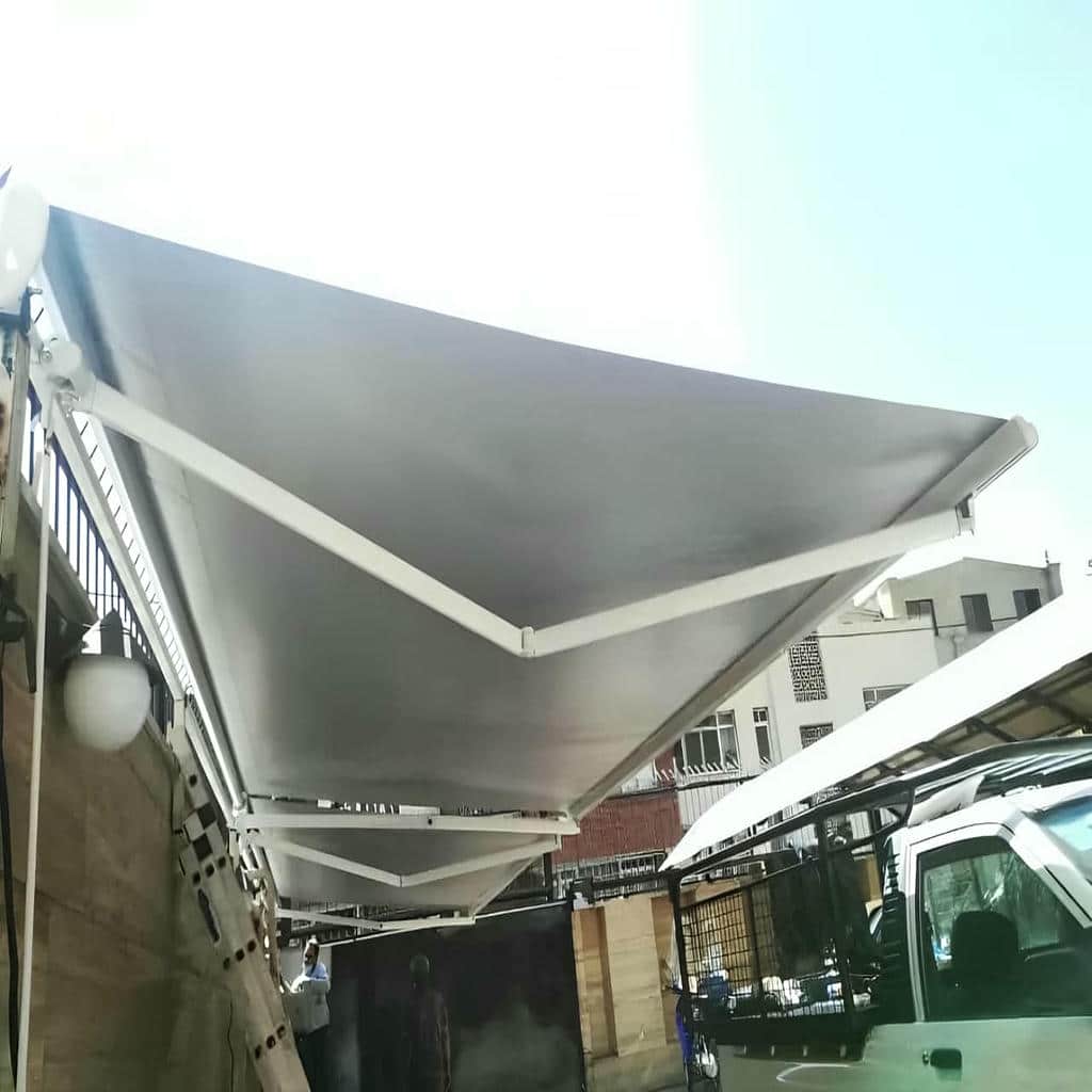 خرید سایبان برقی بازویی در آبسرد