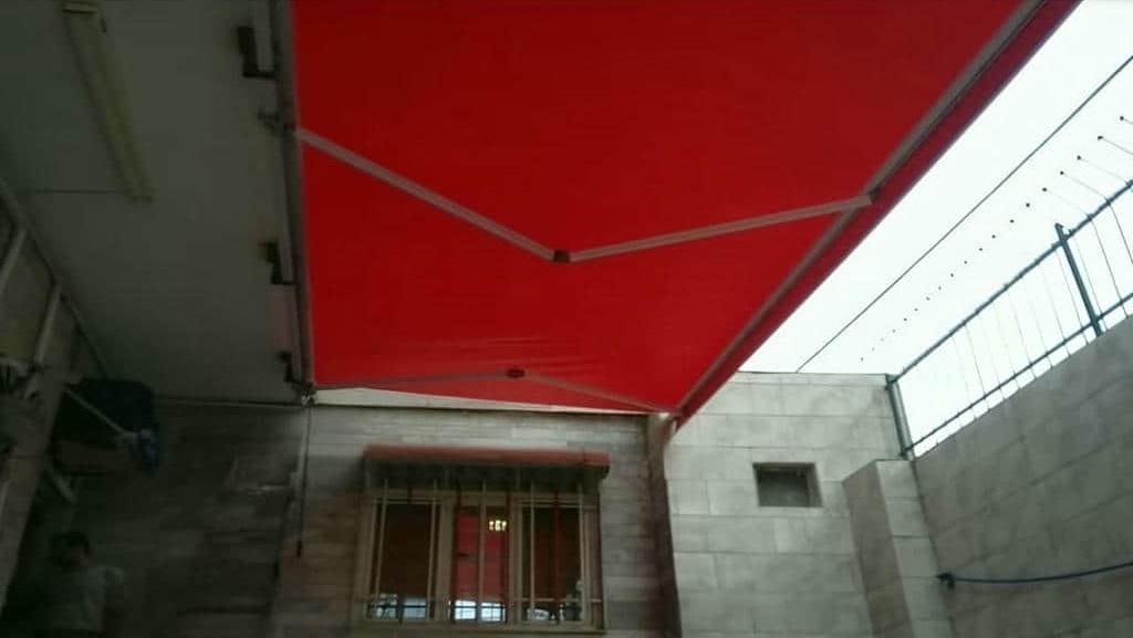 فروش سایبان برقی مغازه در عظیمیه کرج