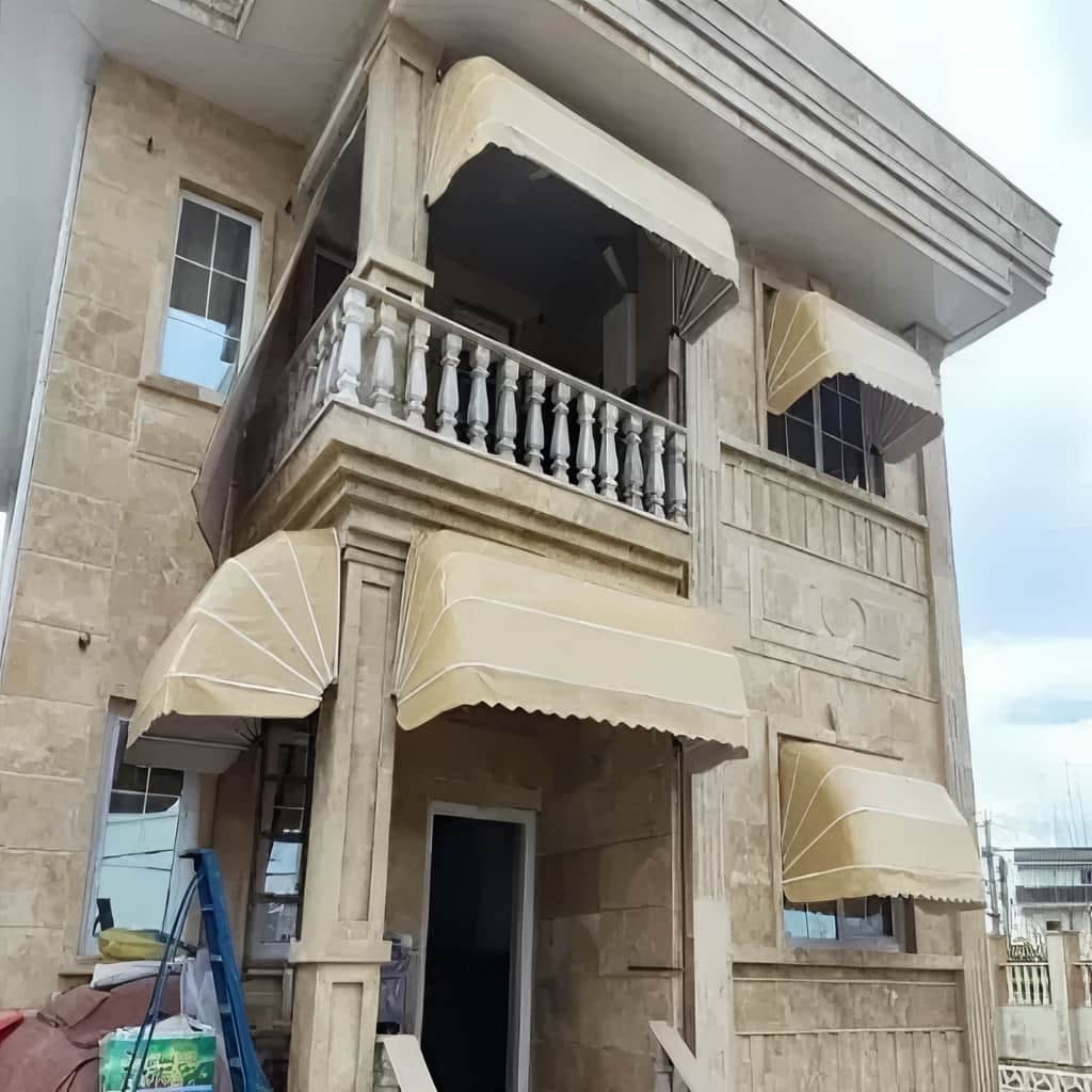 سایبان برقی در بابل