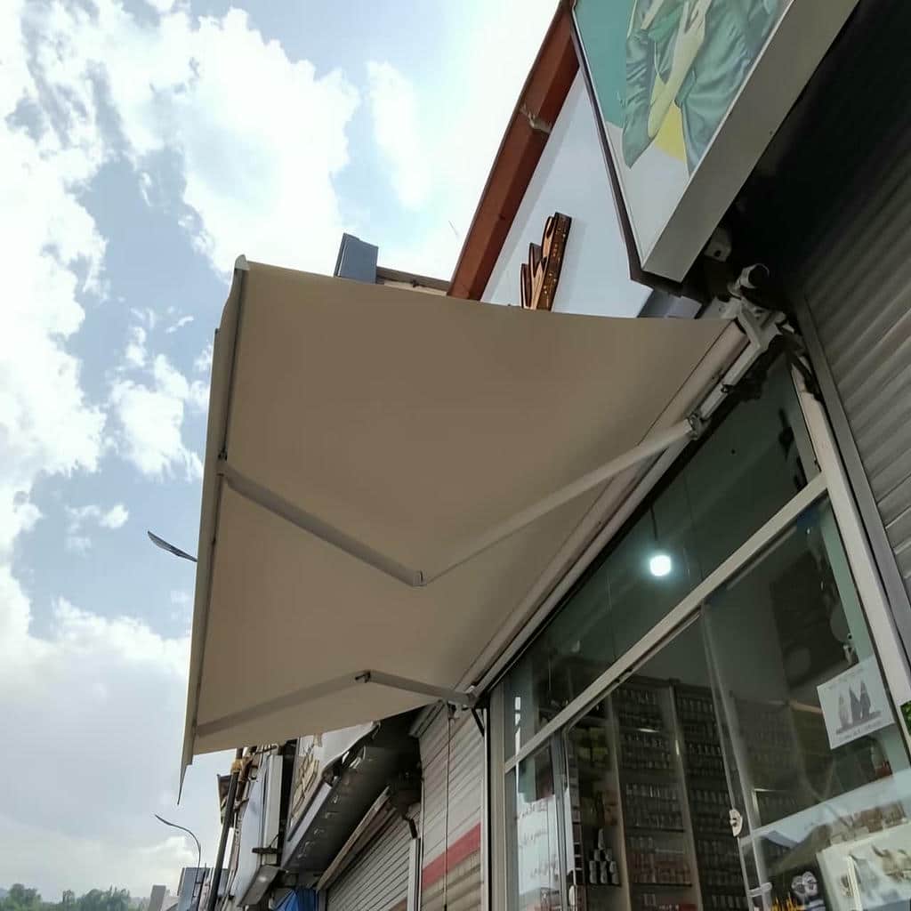 فروش سایبان برقی مغازه در محمدشهر