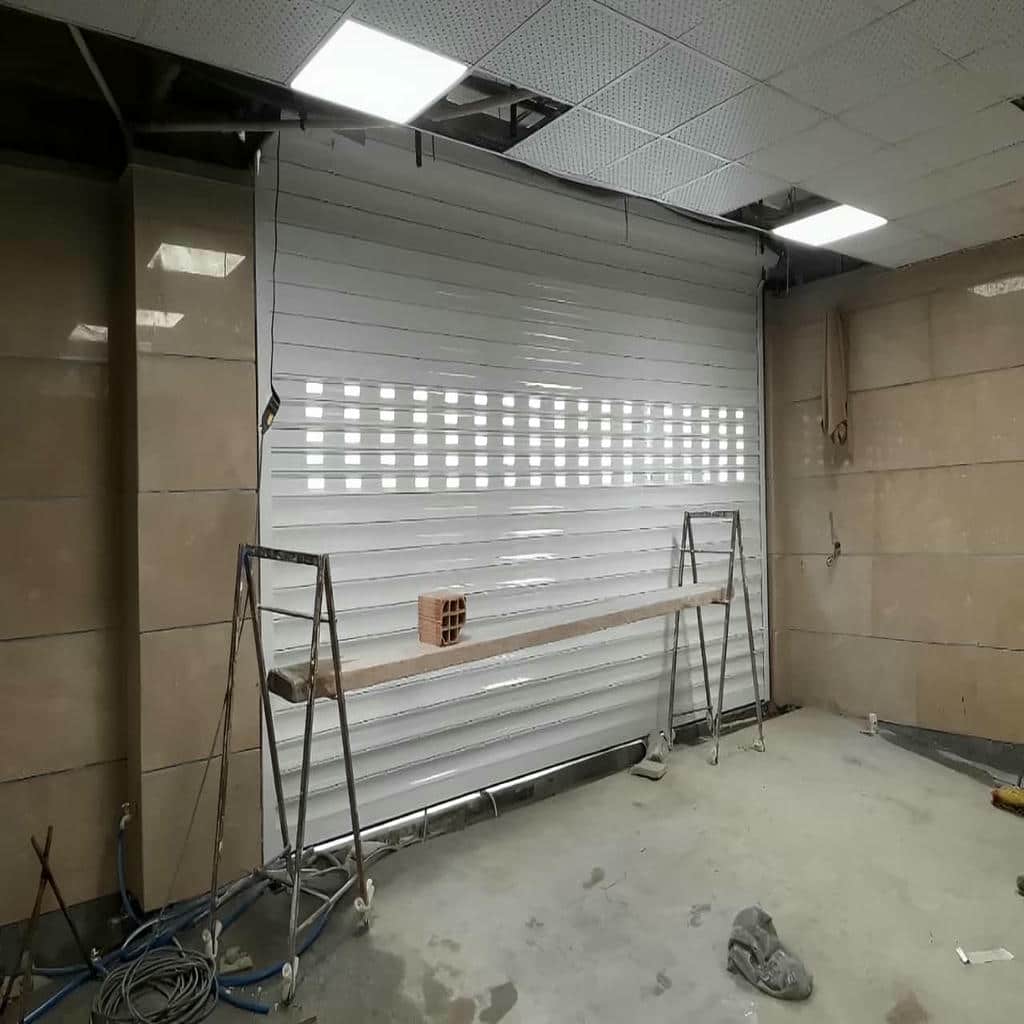 نصب کرکره برقی پارکینگ در هشتگرد