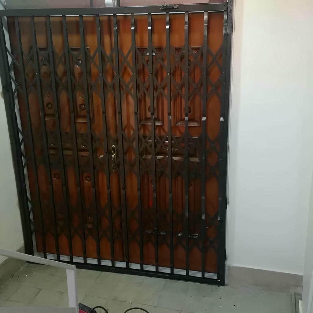 قیمت درب حفاظ آکاردئونی ضدبرش در قائمشهر