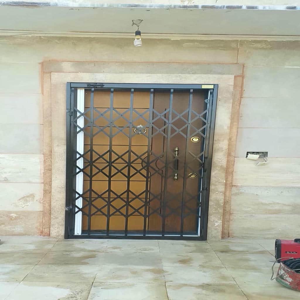 قیمت درب حفاظ آکاردئونی سه گل در مهرشهر کرج
