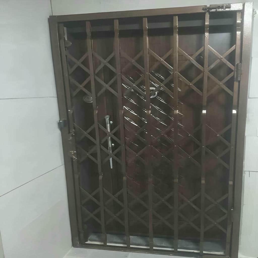 قیمت درب حفاظ آکاردئونی سه گل در استان مازندران