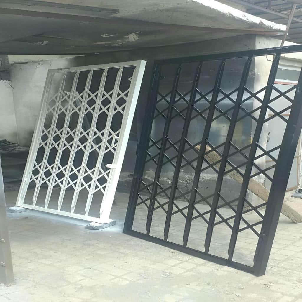 خرید درب حفاظ آکاردئونی با یراق ایمن در بابل