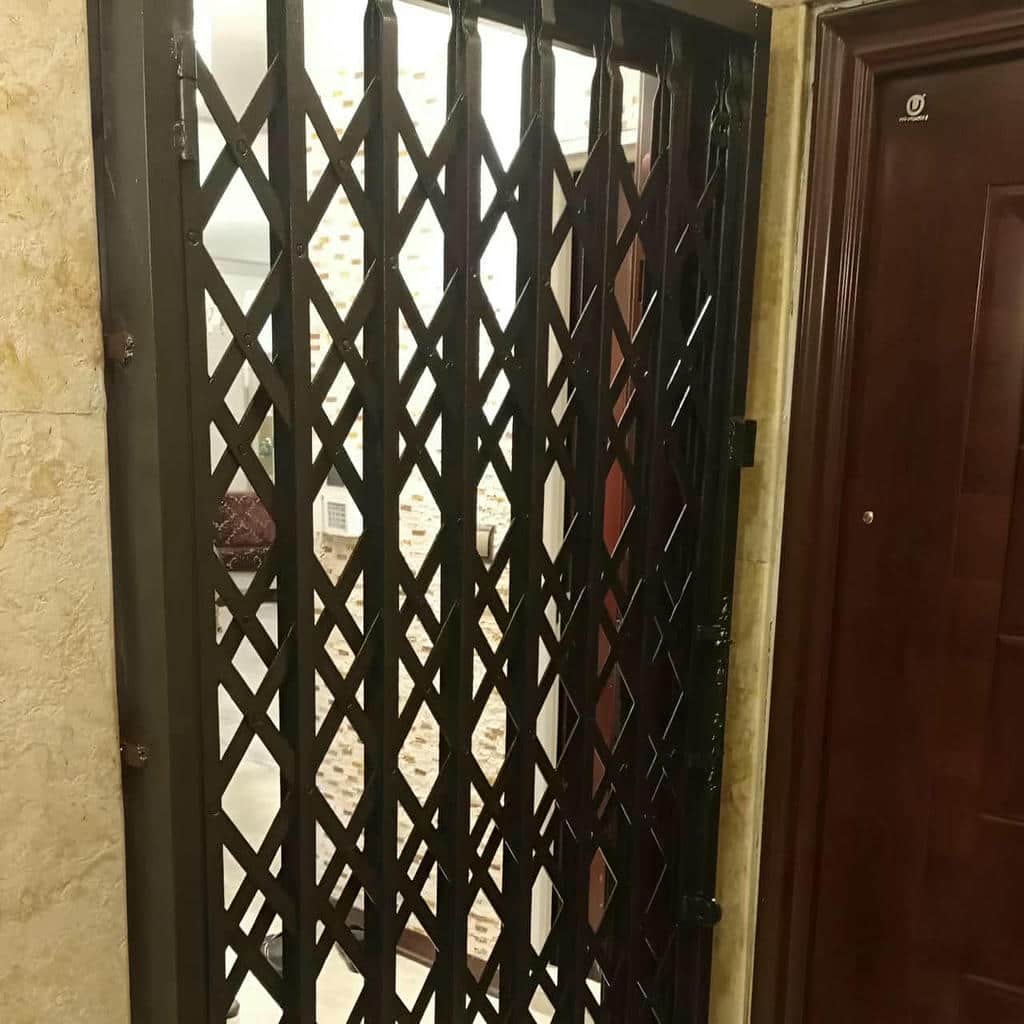 کارخانه درب حفاظ آکاردئونی مقاوم در گنبدکاووس