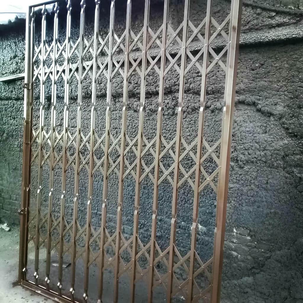 قیمت درب حفاظ آکاردئونی سه گل در بیرجند