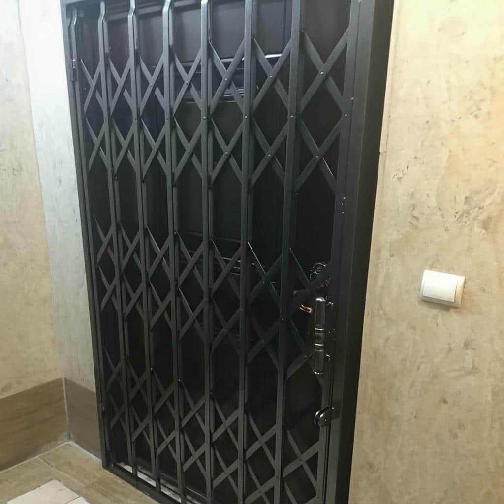 کارخانه درب حفاظ آکاردئونی ضدزنگ در یاسوج