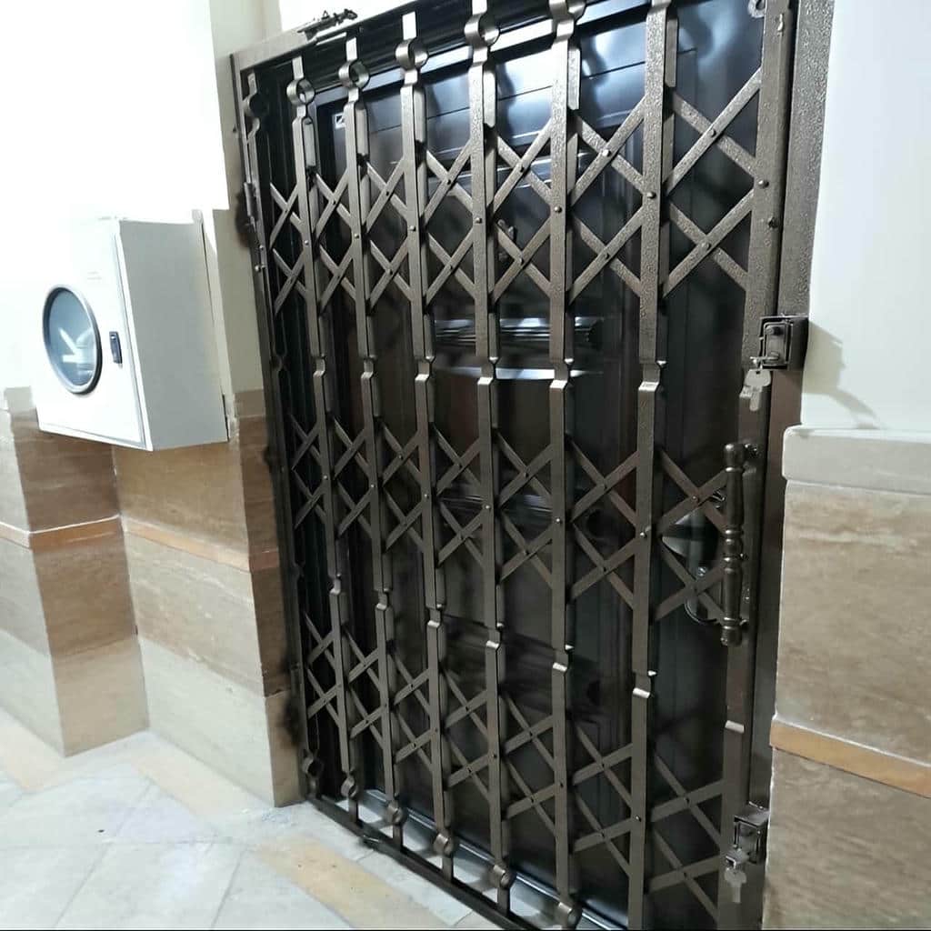 قیمت درب حفاظ آکاردئونی سه گل در سبزوار