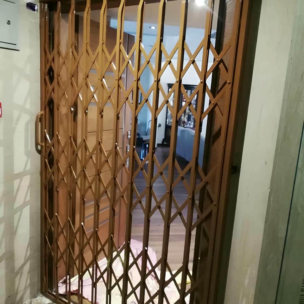 کارخانه درب حفاظ آکاردئونی فلزی در بندر لنگه