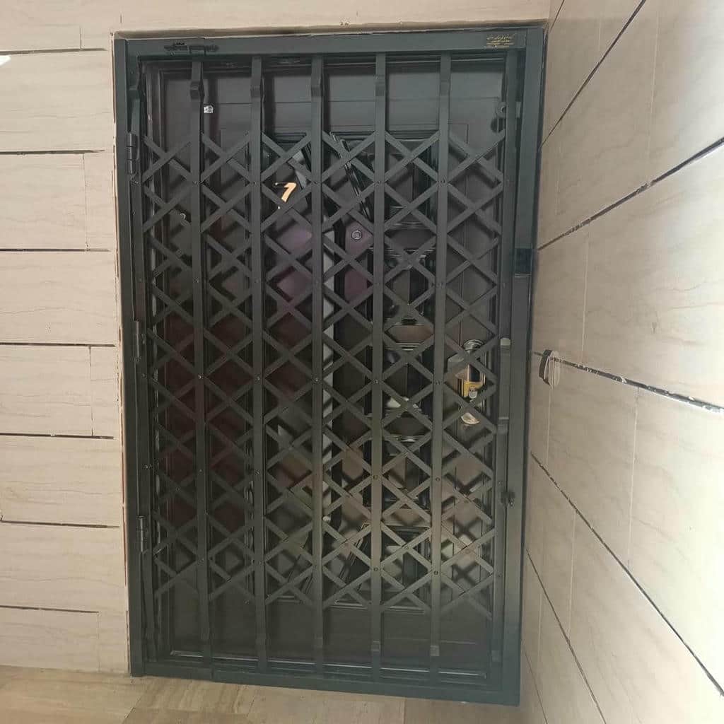 کارخانه درب حفاظ آکاردئونی فلزی در بندر دیلم
