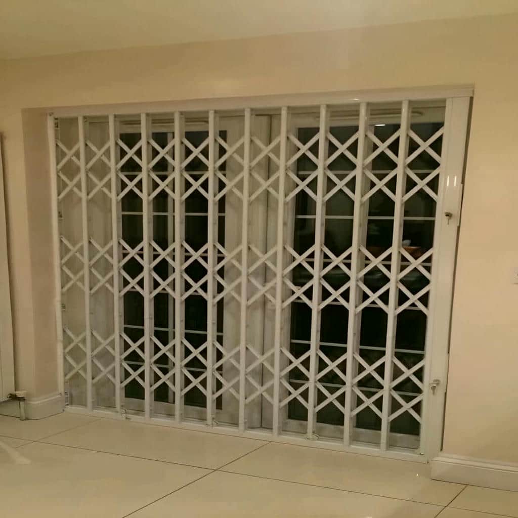 قیمت درب حفاظ آکاردئونی با پوشش ضدزنگ در بندر بوشهر