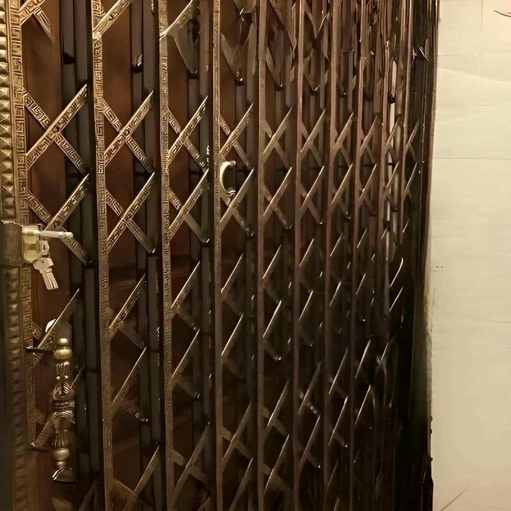 قیمت درب حفاظ آکاردئونی سه گل در یزد