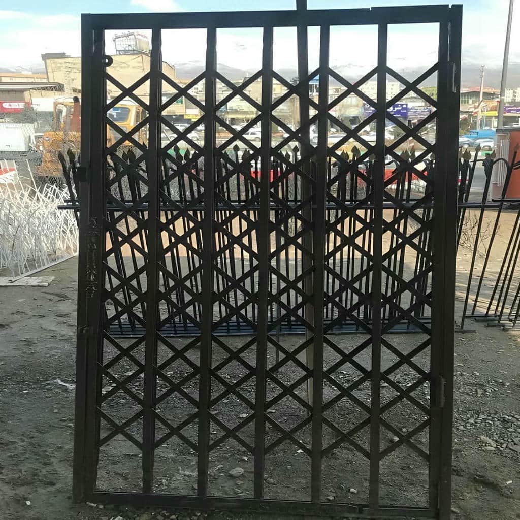 خرید درب حفاظ آکاردئونی دوگل در اشتهارد