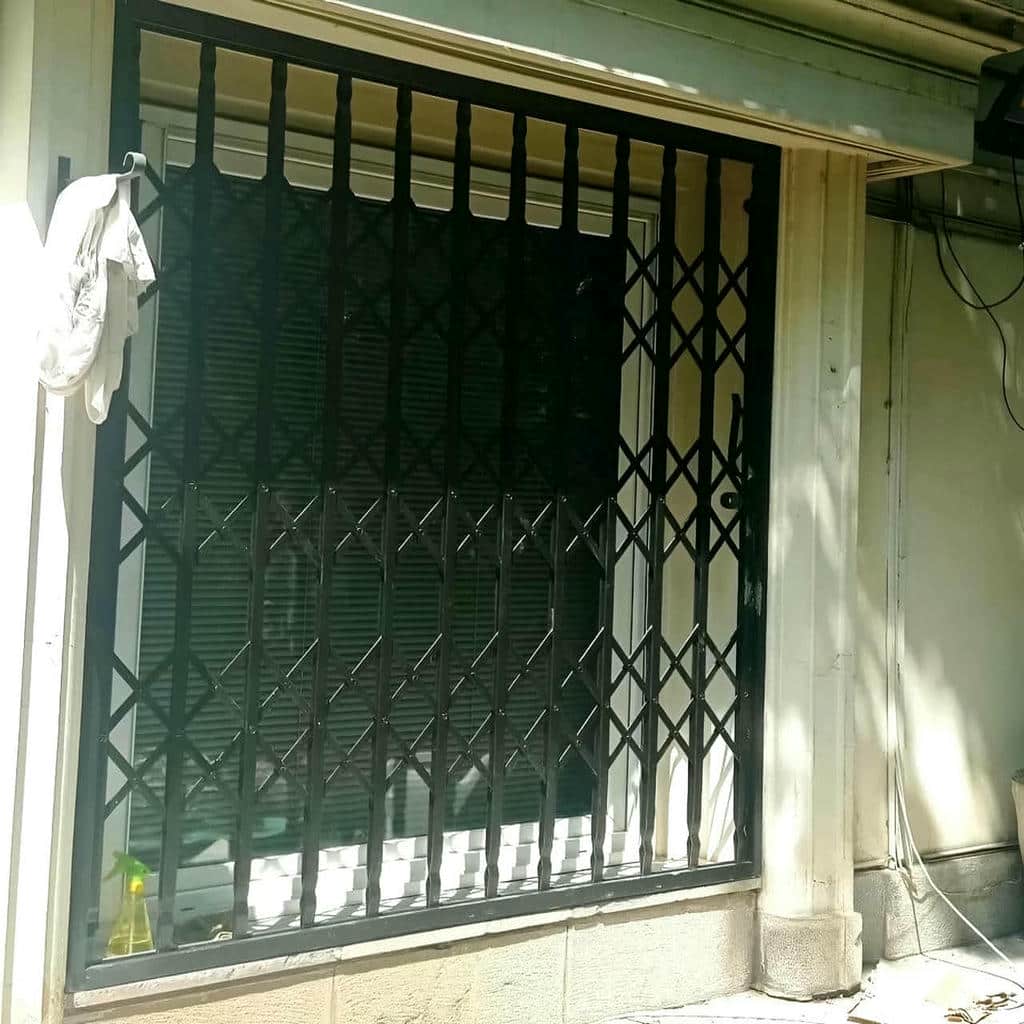 قیمت درب حفاظ آکاردئونی با یراق ایمن در نوشهر