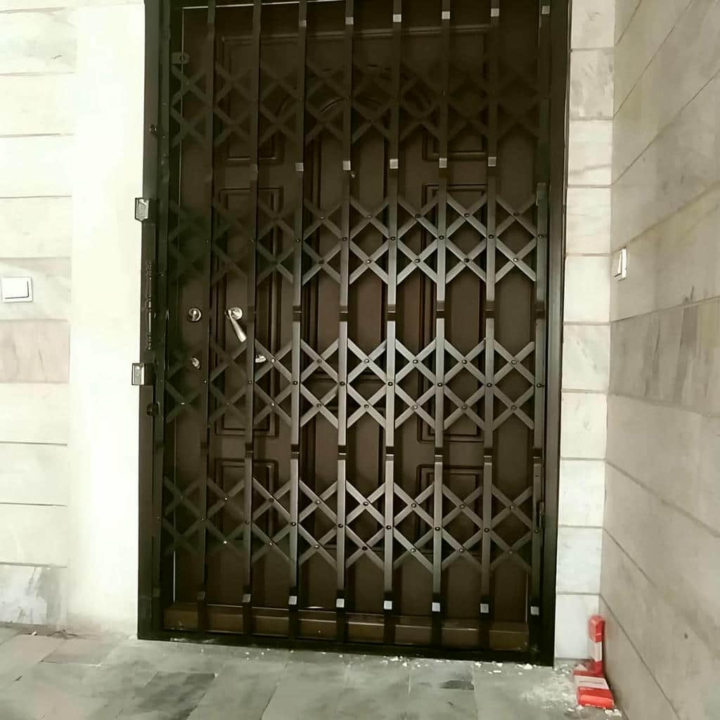 خرید درب حفاظ آکاردئونی دوگل در استان خوزستان