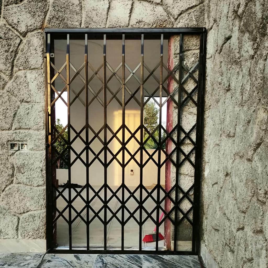 خرید درب حفاظ آکاردئونی دوگل در شهریار