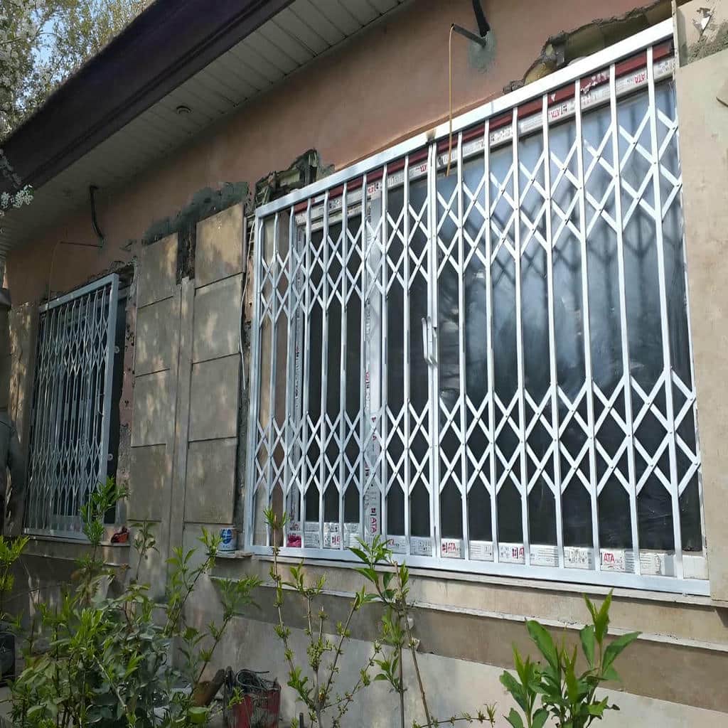 خرید درب حفاظ آکاردئونی دوگل در چابهار