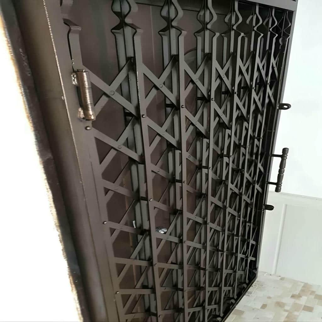 کارخانه درب حفاظ آکاردئونی با یراق ایمن در مهرشهر کرج