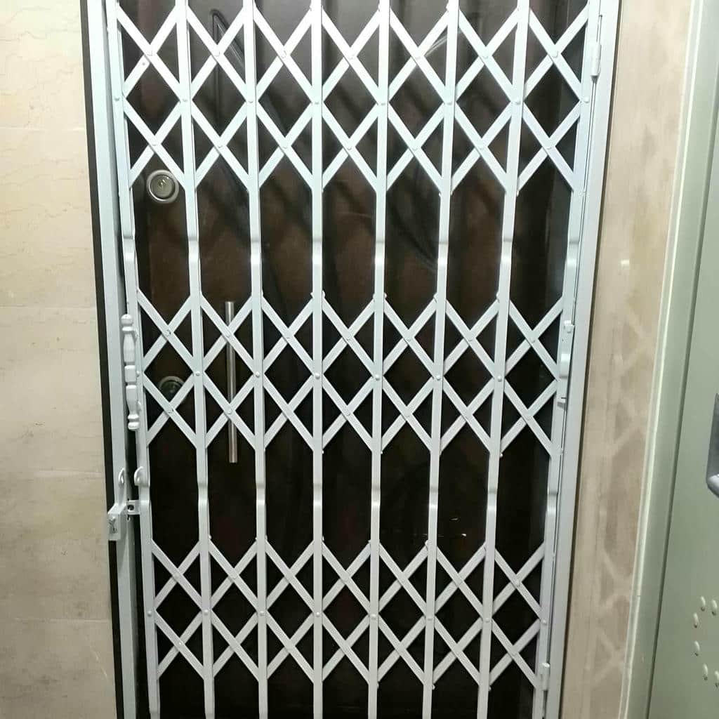 قیمت درب حفاظ آکاردئونی سه گل در پرند