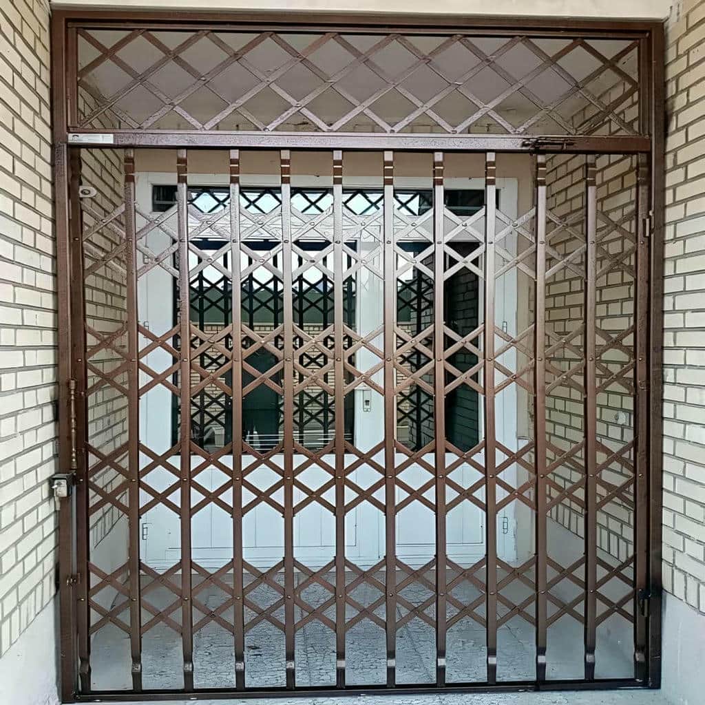 خرید درب حفاظ آکاردئونی ضدسرقت در ساوه