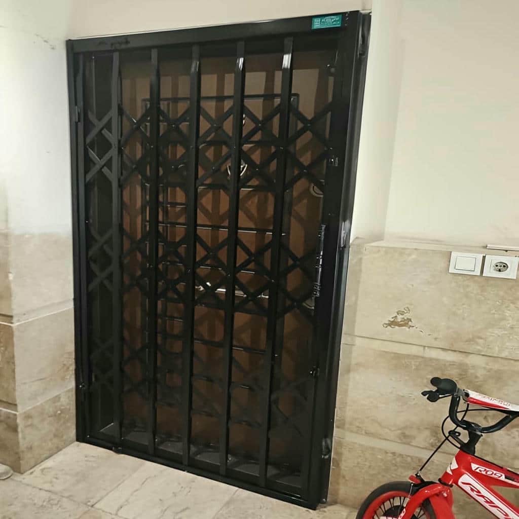 فروش درب حفاظ آکاردئونی مسکونی در محمدشهر