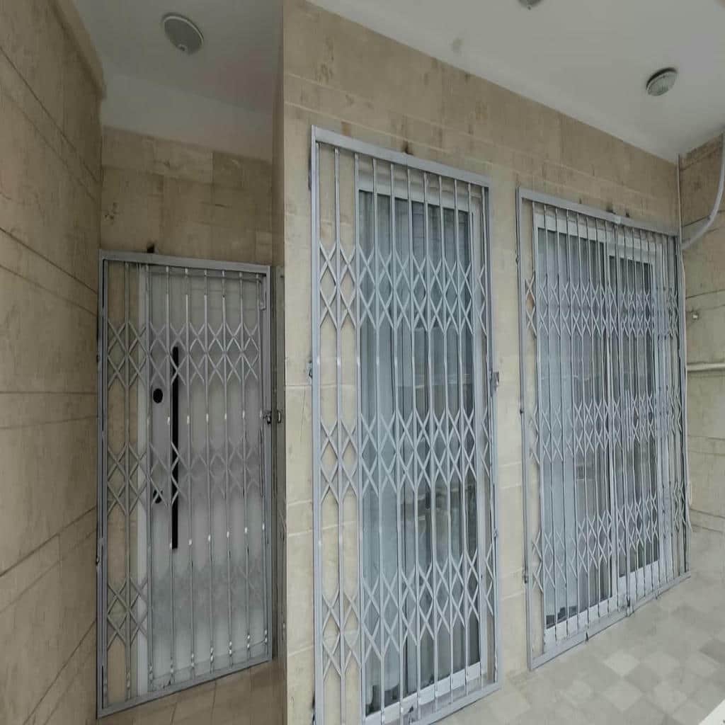 خرید درب حفاظ آکاردئونی ضدسرقت در چالوس