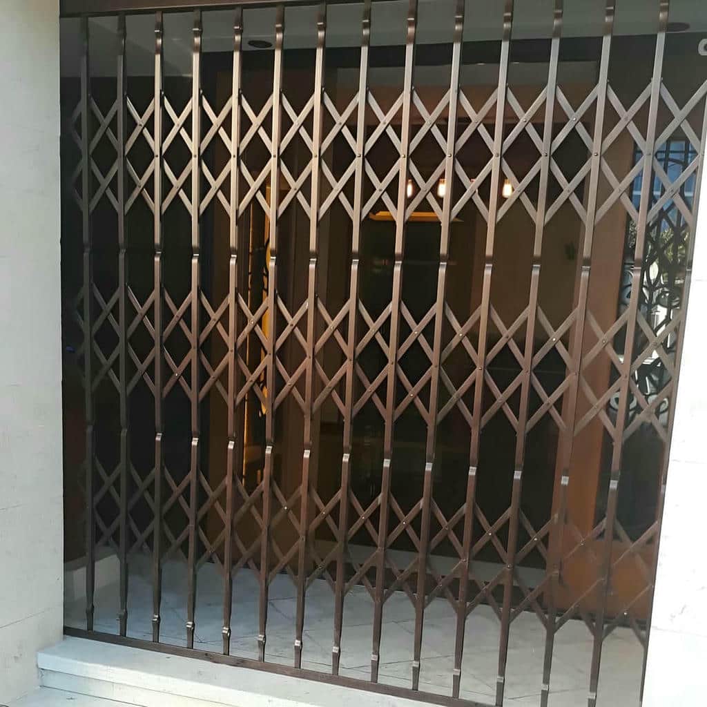 قیمت درب حفاظ آکاردئونی سه گل در بابل