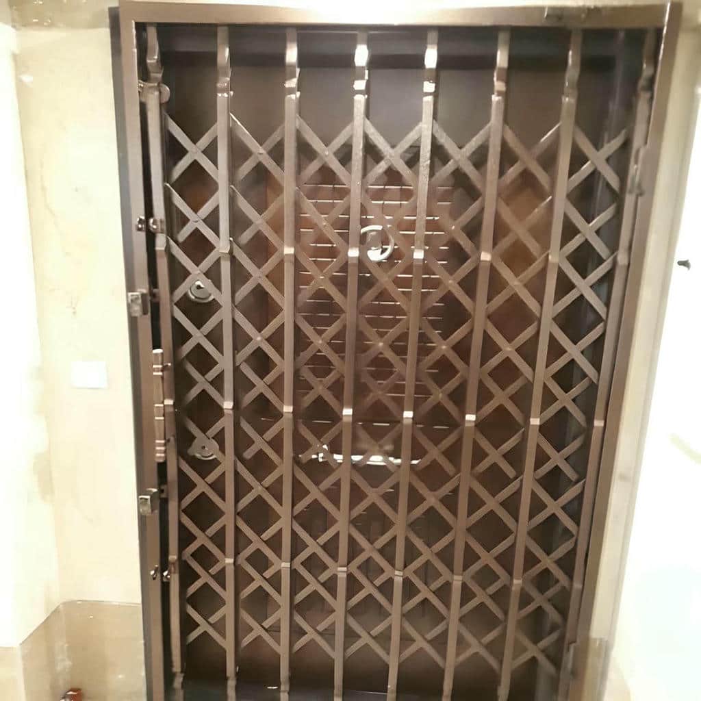 قیمت درب حفاظ آکاردئونی سه گل در بومهن