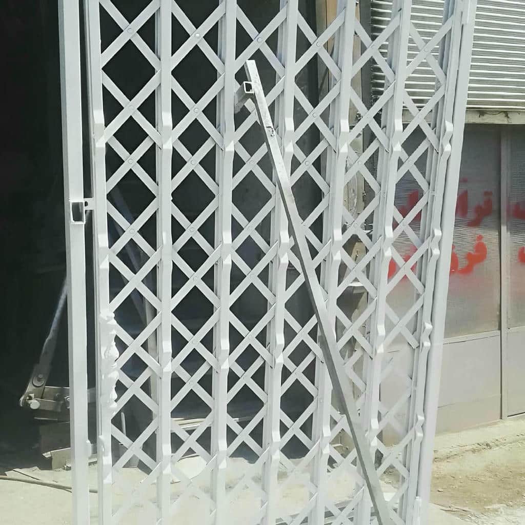 خرید درب حفاظ آکاردئونی دوگل در آمل