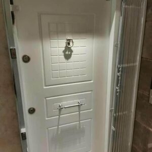 درب حفاظ آکاردئونی در ایلام