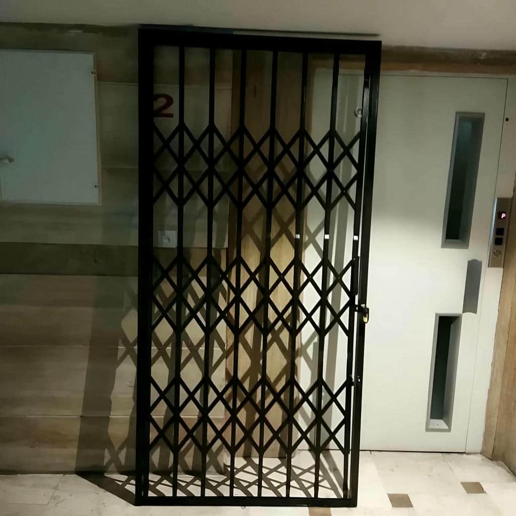 فروش درب حفاظ آکاردئونی مسکونی در ملارد
