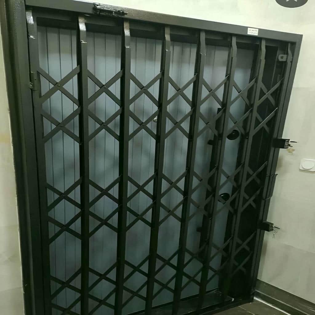 فروش درب حفاظ آکاردئونی اداری در مهرشهر کرج