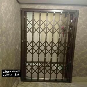 درب حفاظ آکاردئونی در آبسرد