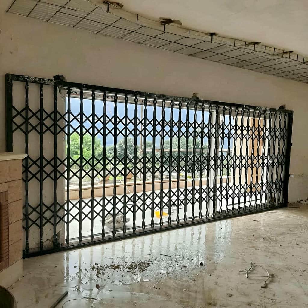 کارخانه درب حفاظ آکاردئونی اداری در قائمشهر
