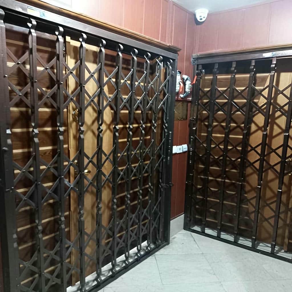 قیمت درب حفاظ آکاردئونی سه گل در بندرعباس