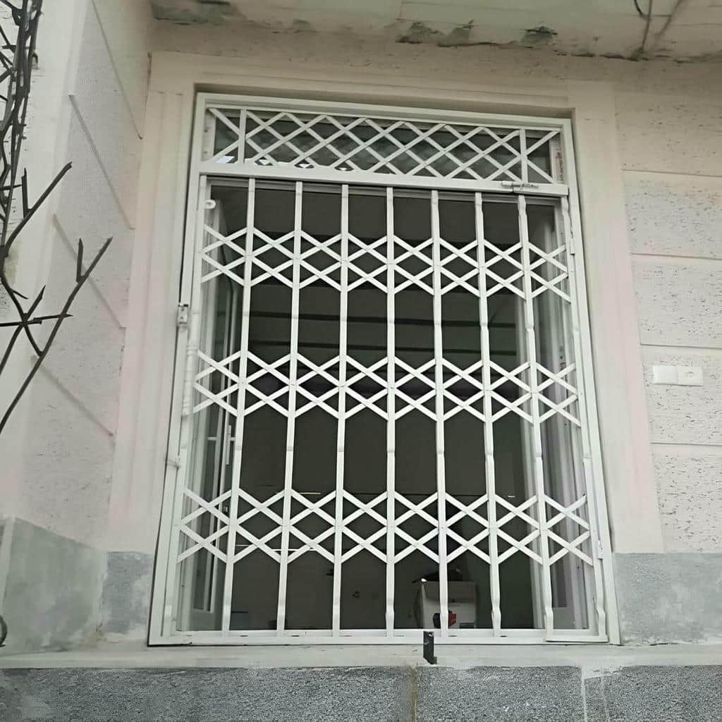 فروش درب حفاظ آکاردئونی مسکونی در رفسنجان
