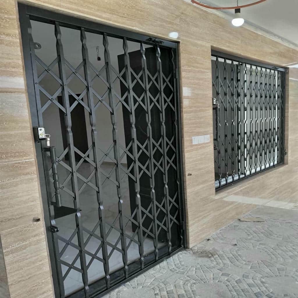 خرید درب حفاظ آکاردئونی ضدسرقت در ایرانشهر